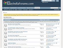 Tablet Screenshot of gayindiaforums.com